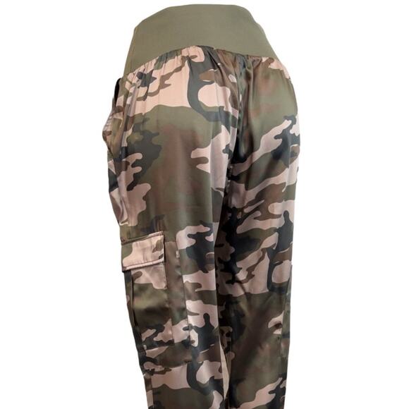 cinq a sept GILES Brown Camo Print PANT SZ L $265.00 - Picture 12 of 14